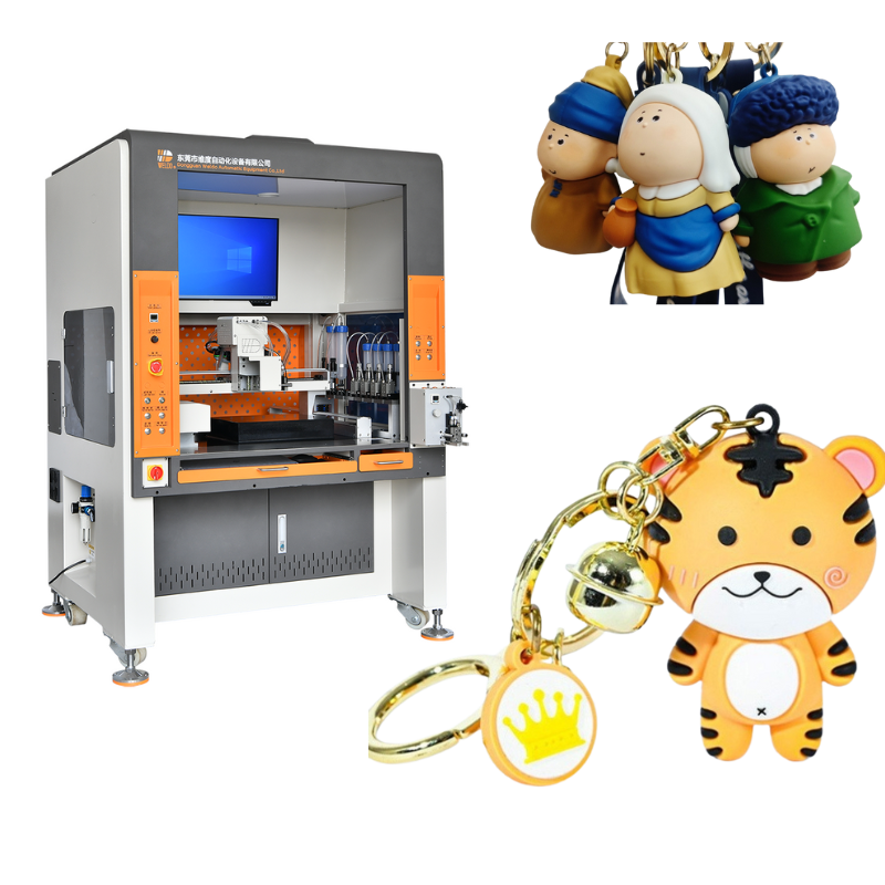 rubber morale patches filling machine
